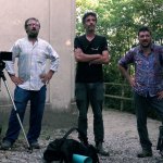 Percivalle, Cusanno e Giacchero in una foto di scena | Pgc Autori 